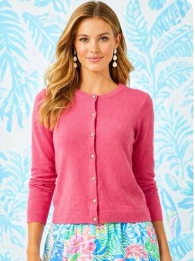 Lilly Pulitzer, cashmere cardigan, size, medium